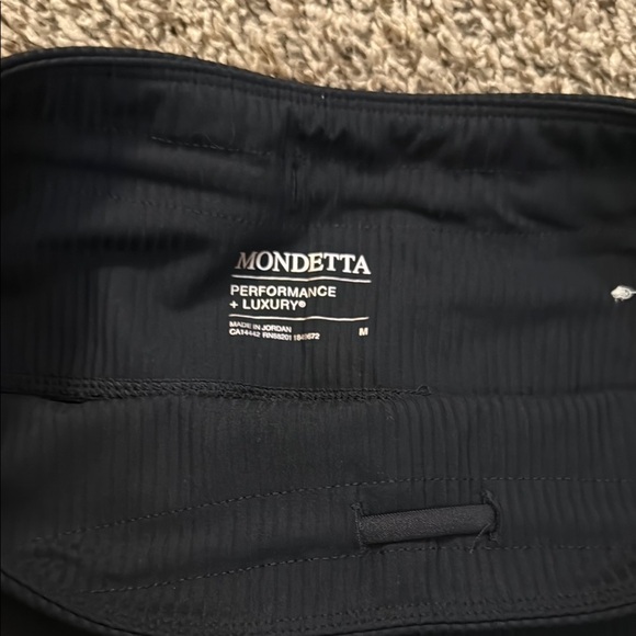 Women's Black High-Waisted ribbed Shorts - Picture 2 of 3